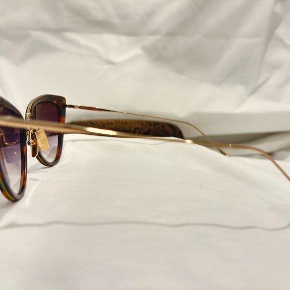 NEW! DITA HEARTBREAKER 22027-B-TRT-GLD; TOURTOISE CHAMPAGNE GOLD W/ PURPLE FLASH - Picture 5 of 8